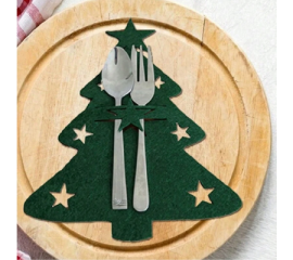 Christmas table decoration - cutlery holder